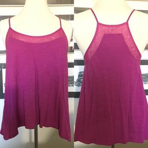 Roxy tank top w/ lace detail